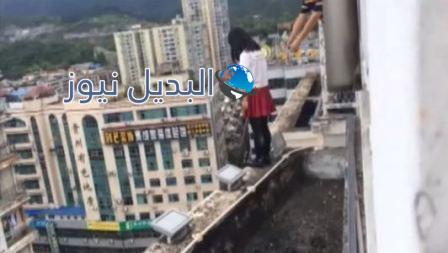 محاولة إنتحار طالبة من الطابق الثاني