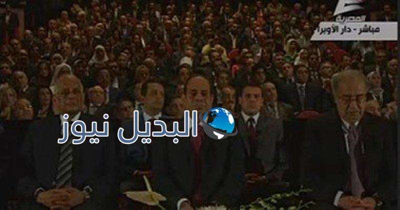 الرئيس السيسي يشهد عرض من دار الأوبرا
