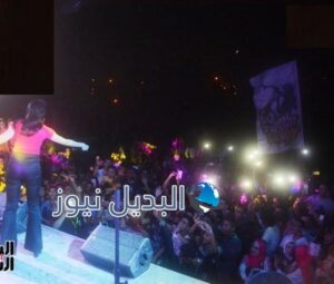 المطربة ساندي في أول ظهور لها