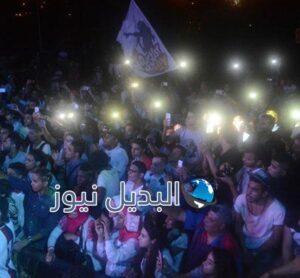 المطربة ساندي في أول ظهور لها
