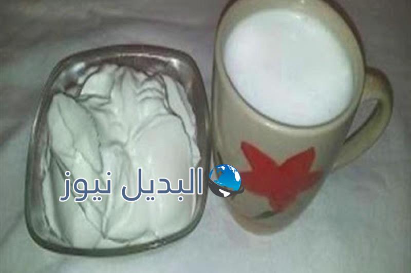 تحويل كوب من الحليب الى كريمة