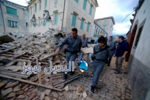 زلزال ايطاليا