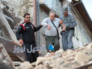 زلزال ايطاليا
