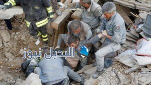 زلزال ايطاليا