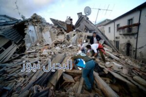زلزال ايطاليا