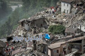 زلزال ايطاليا