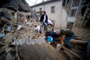زلزال ايطاليا