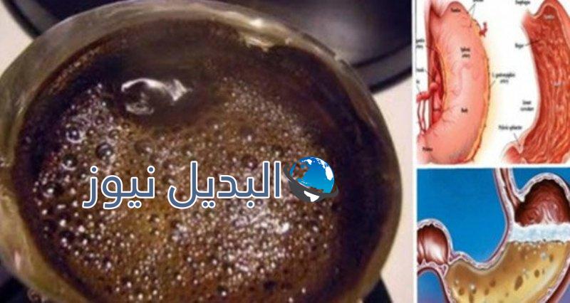 شرب القهوة على الريق