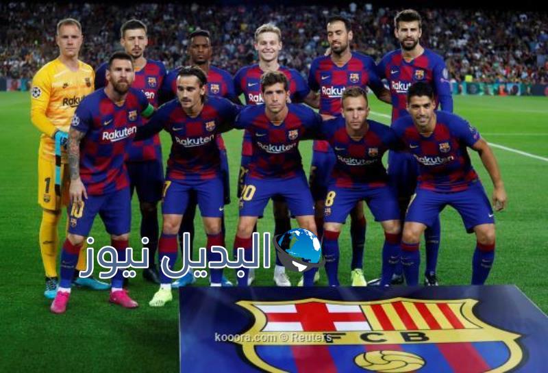 تشكيلة فريق برشلونة