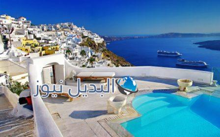 جزيرة سانتوري اليونانية