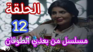 مسلسل من بعدي الطوفان ح 12