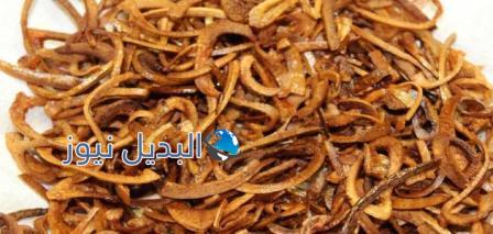 طريقة عمل بصل الكشري المقرمش