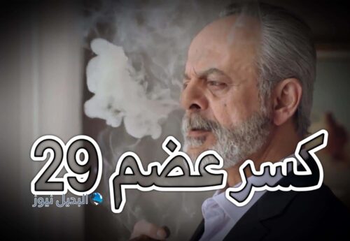 مسلسل كسر عضم حلقة 29