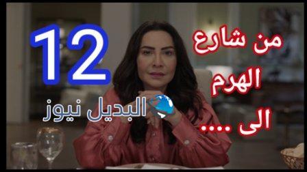 من شارع الهرم الى الحلقة 12