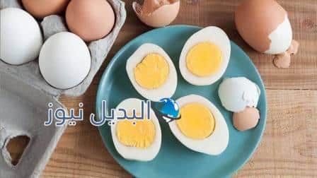 فوائد البيض المسلوق